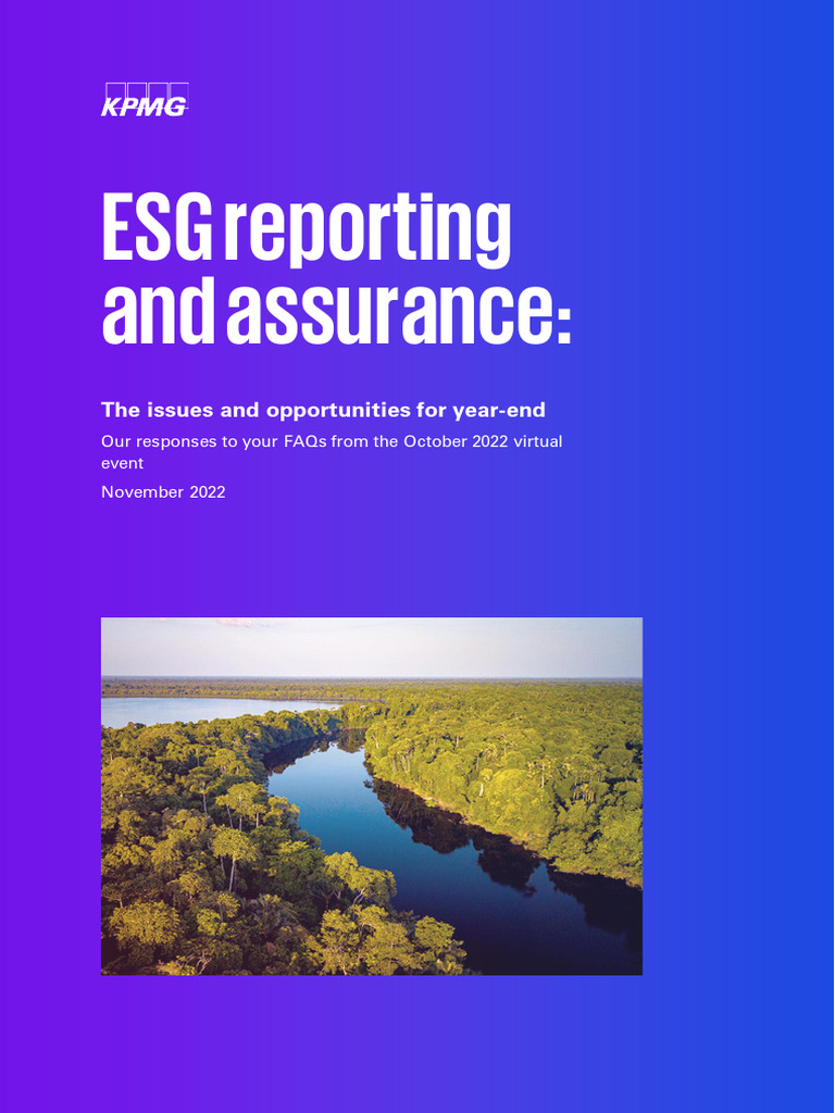 Year-End ESG Reporting Insights | PDF | Limited Liability Partnership ...