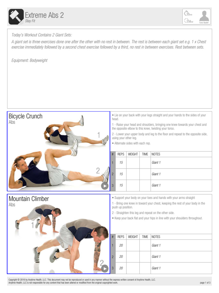 Extreme Abs 2 | PDF