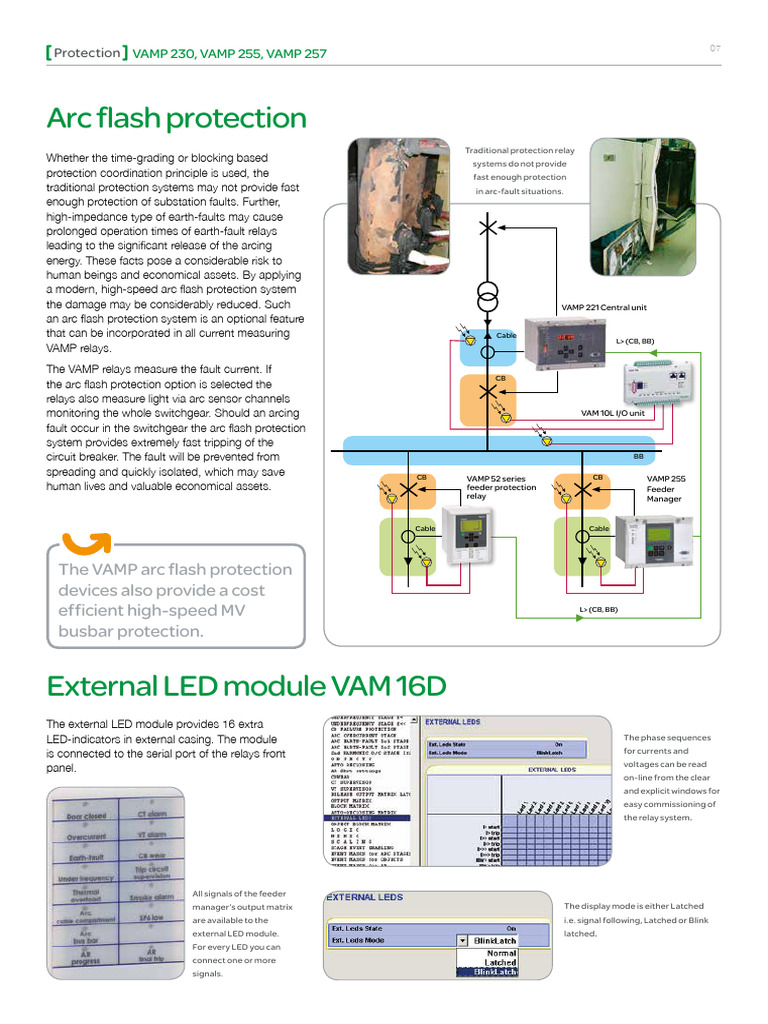 High-Speed Arc Flash Protection Devices | PDF | Relay | Light Emitting ...