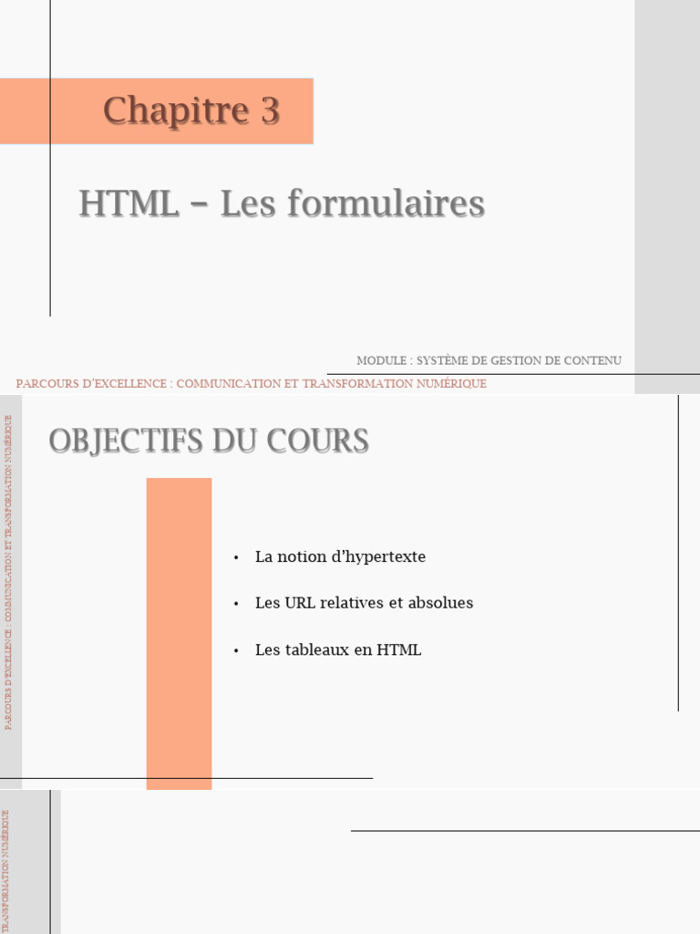 HTML : Formulaires et Liens Essentiels | PDF | Hyperlien | Informatique