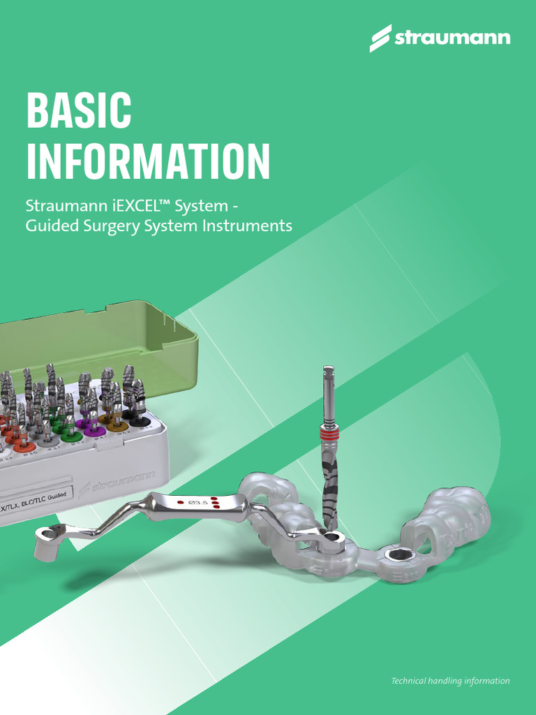Straumann Guided Surgery System Overview | PDF | Dental Implant | Drill