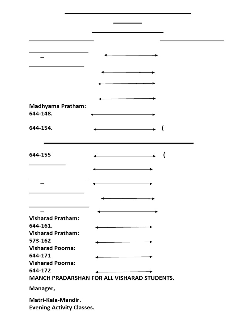 Tabla Practical Exam Schedule 2025 | PDF