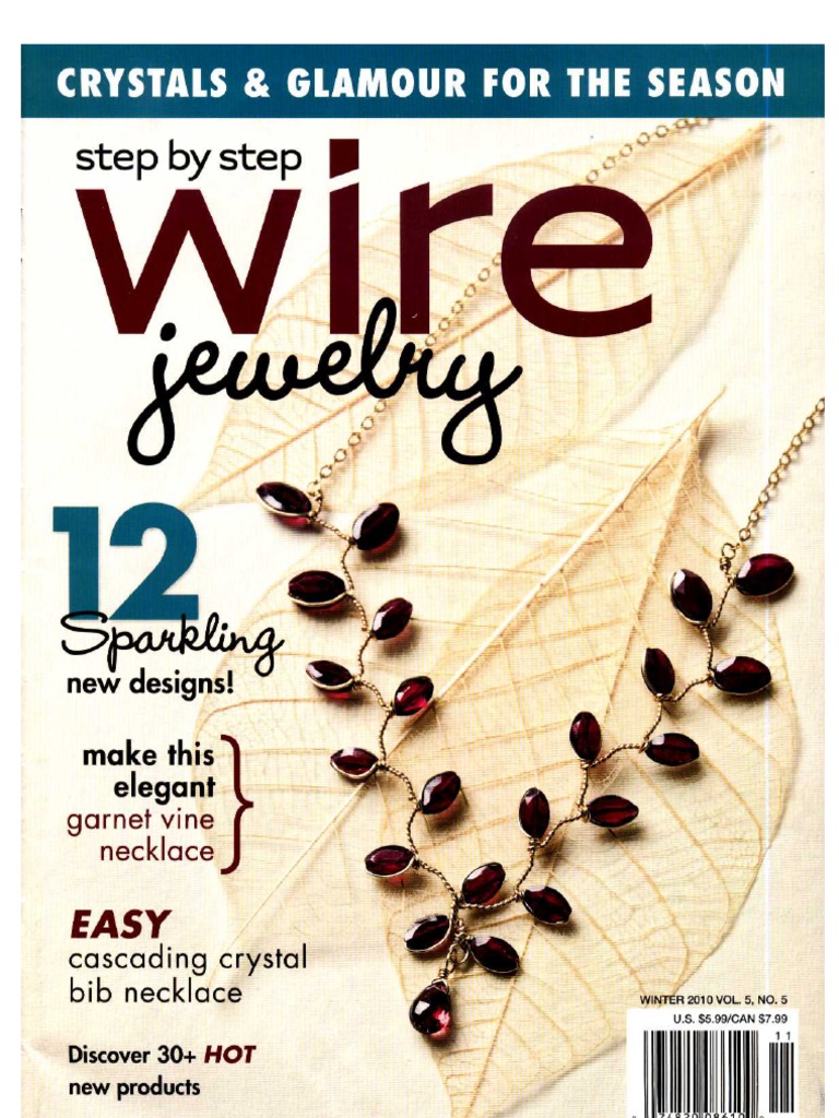 Step by Step Wire Jewelry Vol.5 No.5 Winter 2010 | PDF | Jewelry | Design