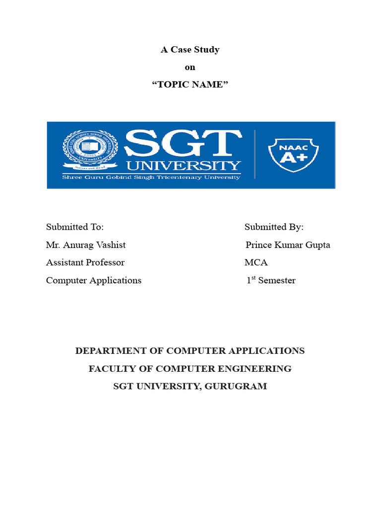 Case Study Front Page.docx (1) | PDF