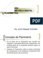 Restitucion Fotogrametrica Digital - PLANIMETRIA
