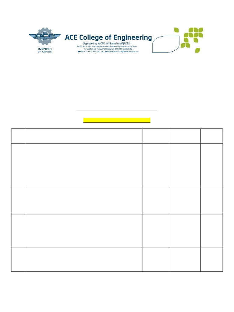 S1 ECE EG ASSGNT-1 | PDF