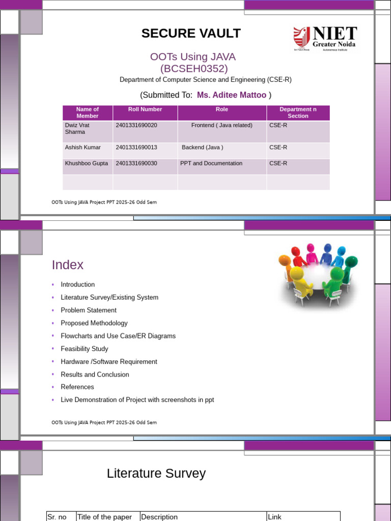 OOTs Using JAVA Project Overview 2025-26 | PDF | Java (Programming ...