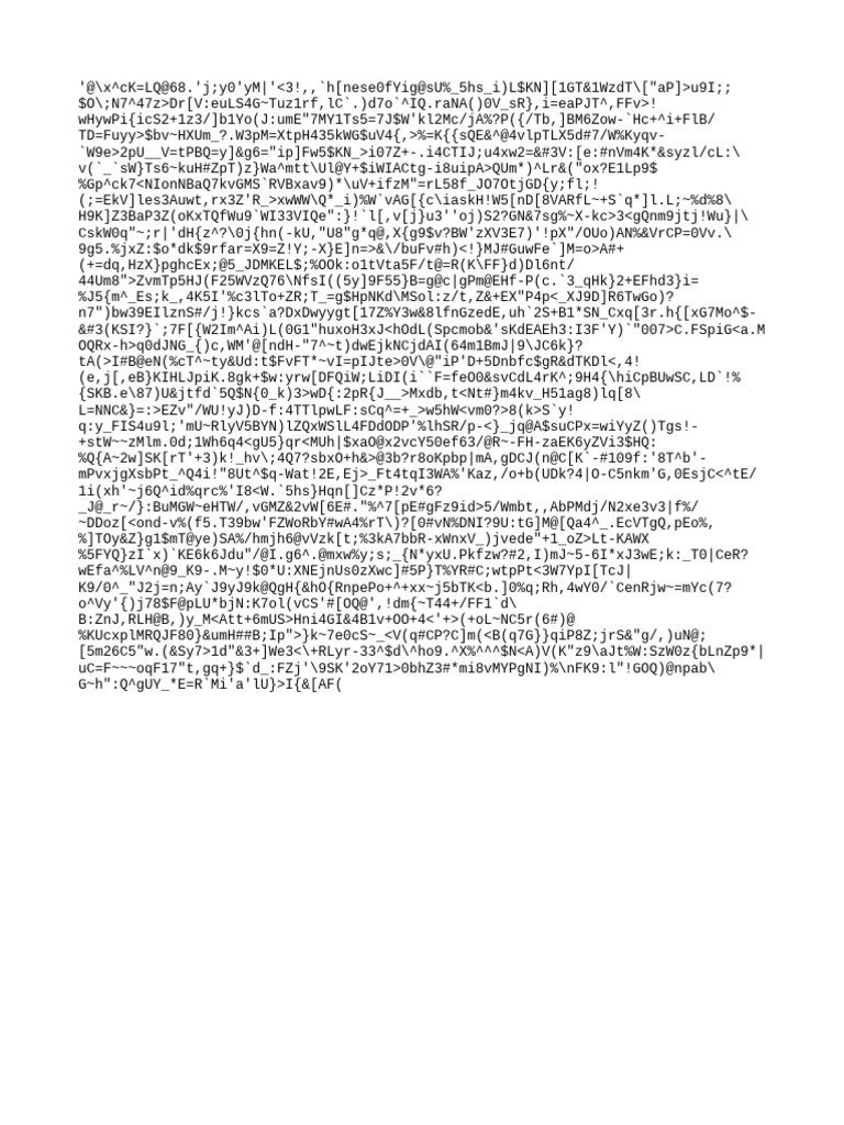 Encrypted Data Analysis Document | PDF