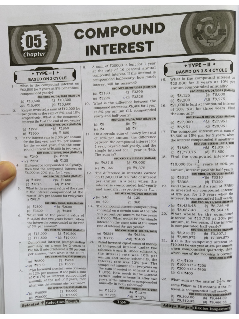 Compound Interest | PDF