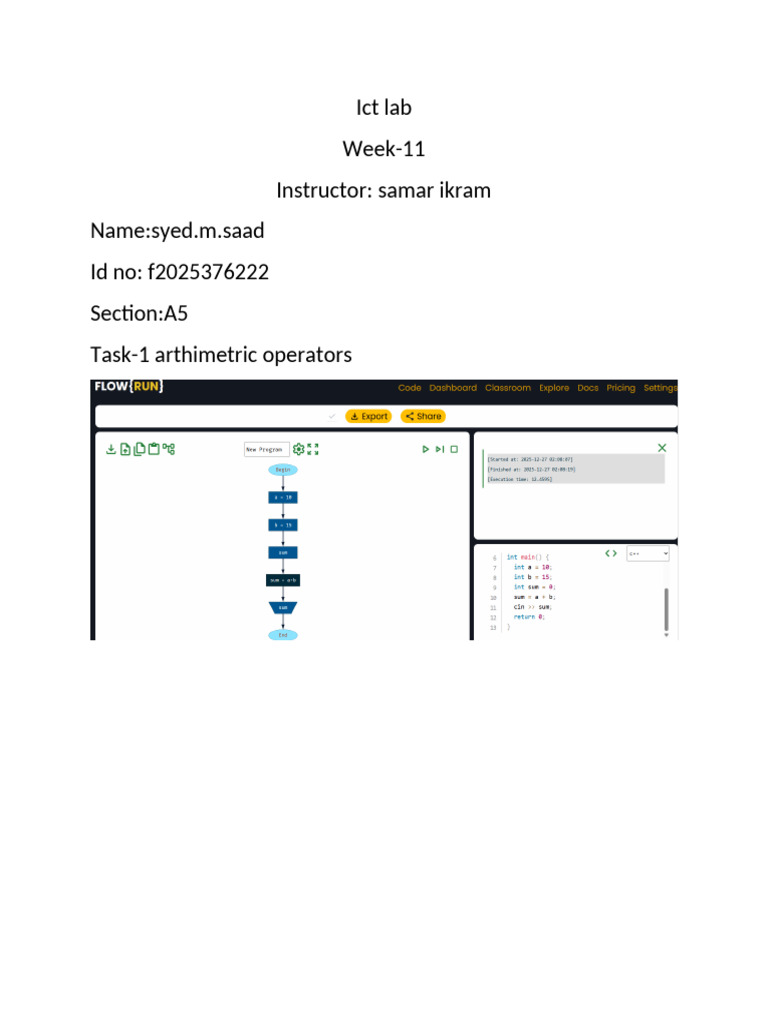 Ict Week-11 | PDF