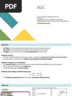 Infiltration and Percolation Processes | PDF | Soil | Porosity