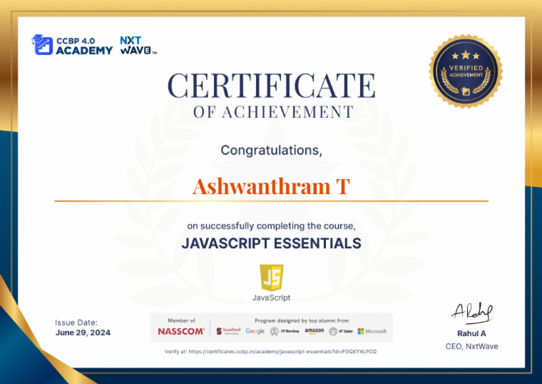 Javascript Essentials | PDF