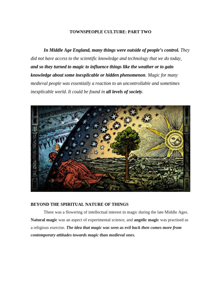 Medieval Magic: Beliefs and Practices | PDF | Alchemy | Spirituality
