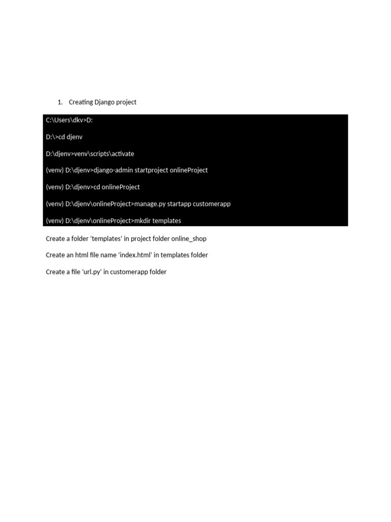 Django Project | PDF