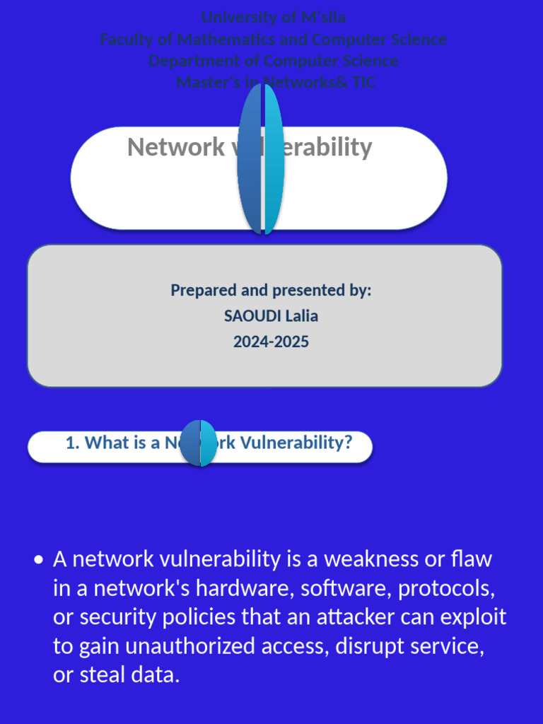 Understanding Network Vulnerabilities | PDF | Computer Security | Security
