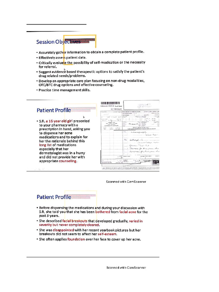 Acne Part I Notes - 250620 - 160821 | PDF | Topical Medication ...