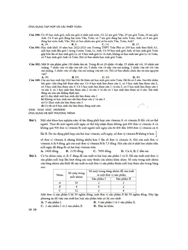 BTVN B2 | PDF