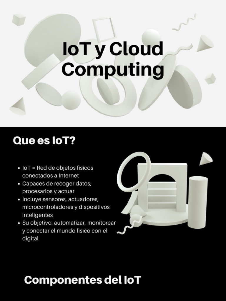 Introducción a IoT y Cloud Computing | PDF | Computación en la nube ...