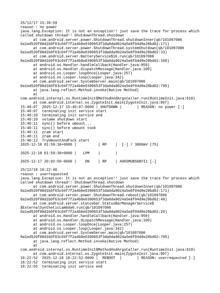 Power Off Reset Reason Backup | PDF | Embedded Linux Distributions