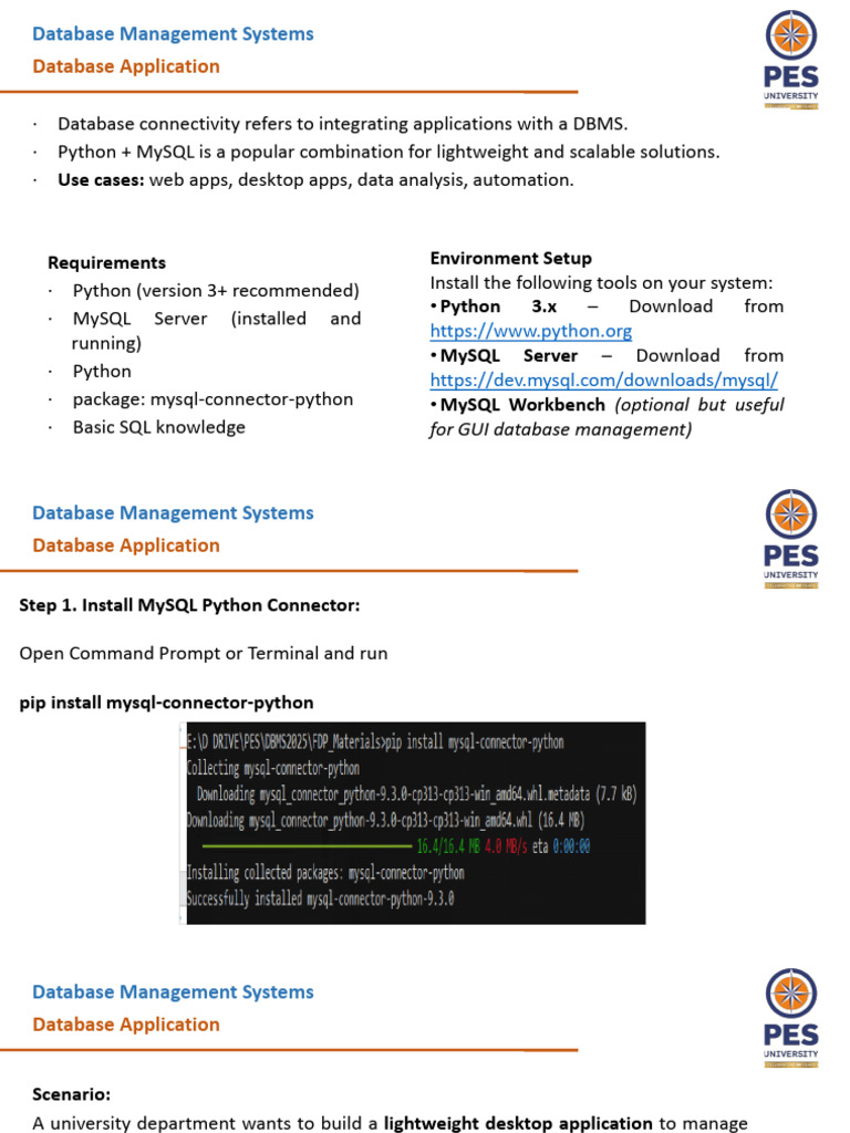 42 - DatabaseConnectivity (7 Files Merged) - Pages-Deleted | PDF ...