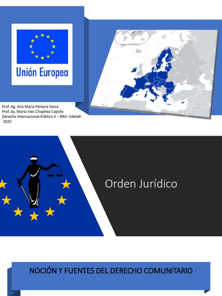 Unión Europea Orden Juridico y UEM | PDF | Euro | Unión Económica Y ...