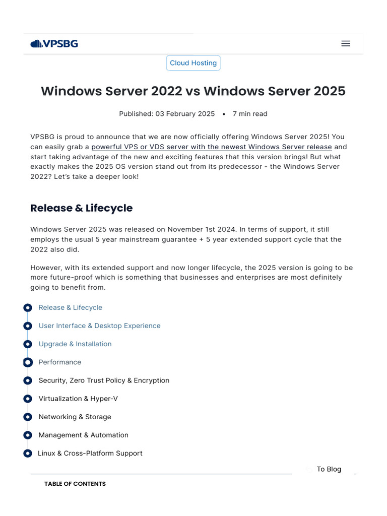 Windows Server 2025 Features Overview | PDF | Hyper V | Microsoft Windows
