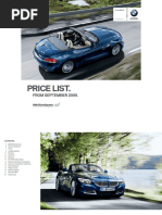 z4 Coupe Roadster Catalogue | PDF