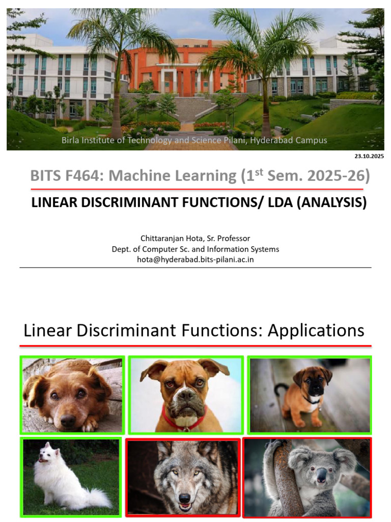 Linear Discriminant Analysis Overview | PDF | Eigenvalues And ...