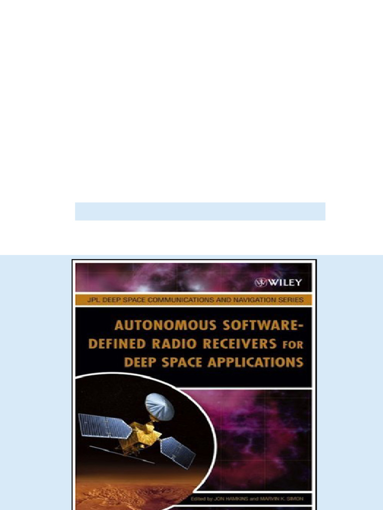 (Ebook) Autonomous Software-Defined Radio Receivers for Deep Space ...