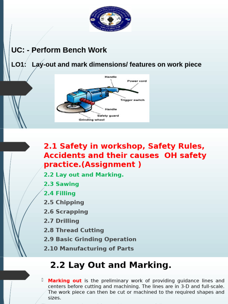 557695583-Bench-work | PDF | Drill | Drilling