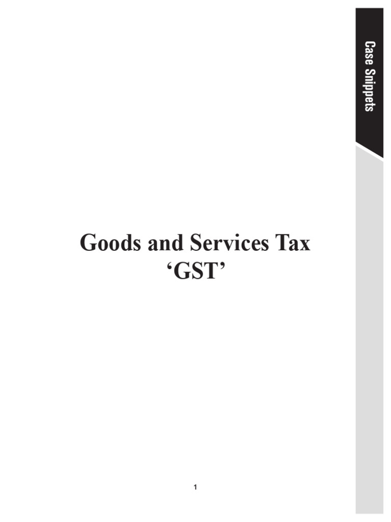 GST Case Law: Penalties and Registration Issues | PDF | Taxes | Appeal