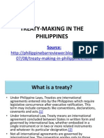 Treaty-Making in The Philippines