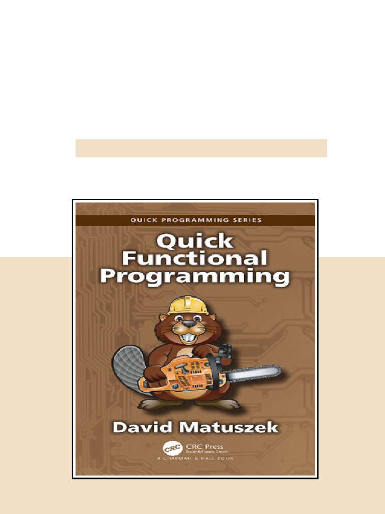 (Ebook) Quick Functional Programming (Quick Programming) by David ...