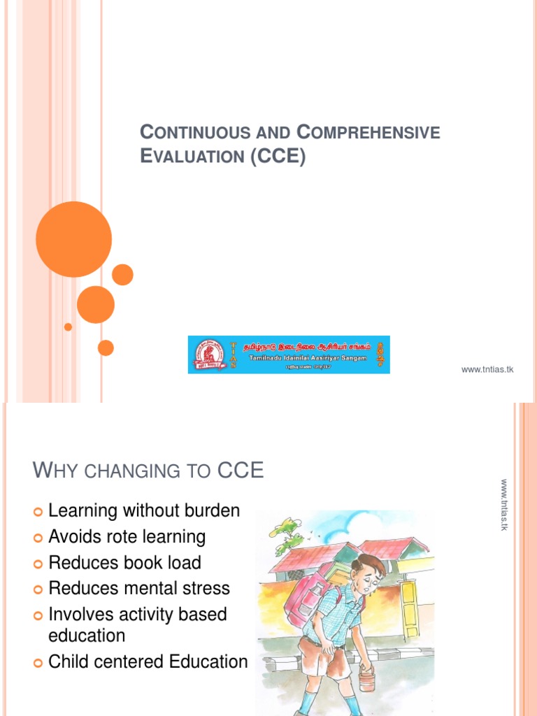 CCE Science PPT For Principals English Version | PDF | Educational ...