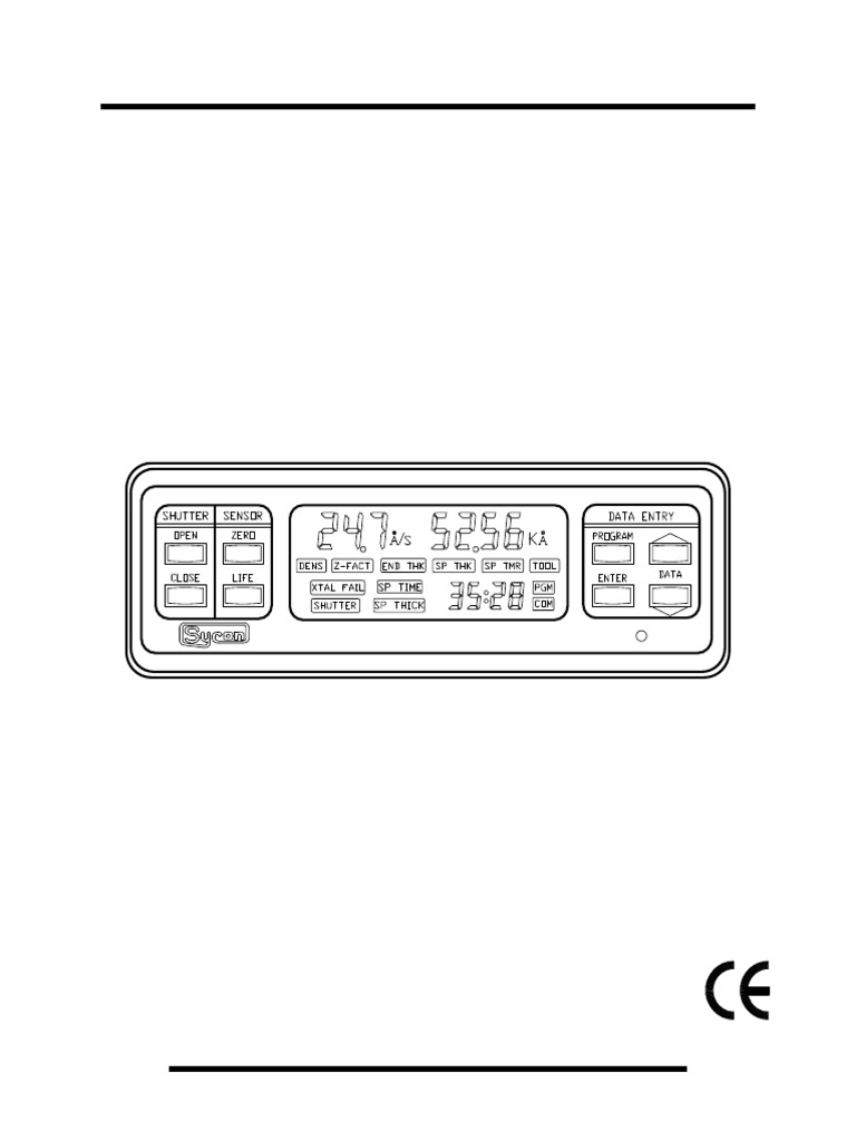 Sycon STM-100/MF User Manual | PDF | Parameter (Computer Programming ...