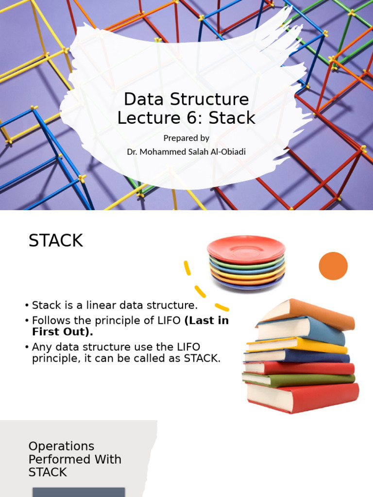 Data Structure Lecture 6 | PDF | Algorithms And Data Structures ...