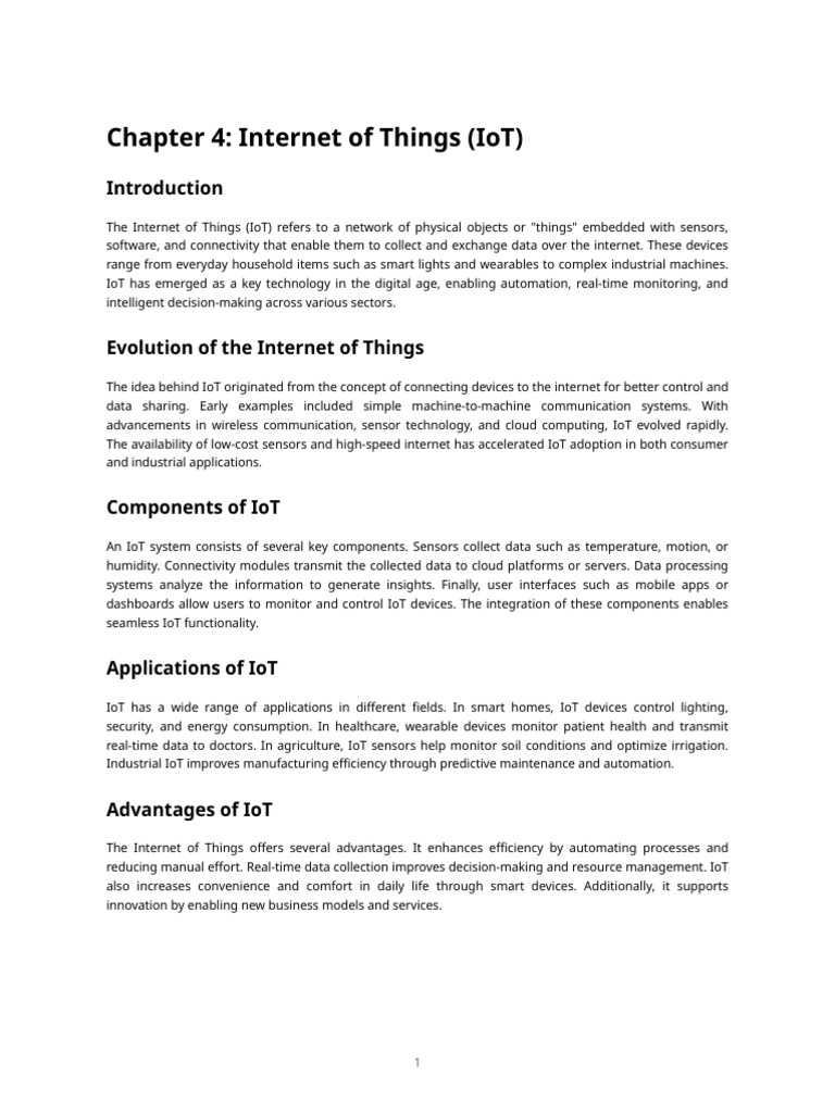 Understanding the Internet of Things (IoT) | PDF | Internet Of Things ...