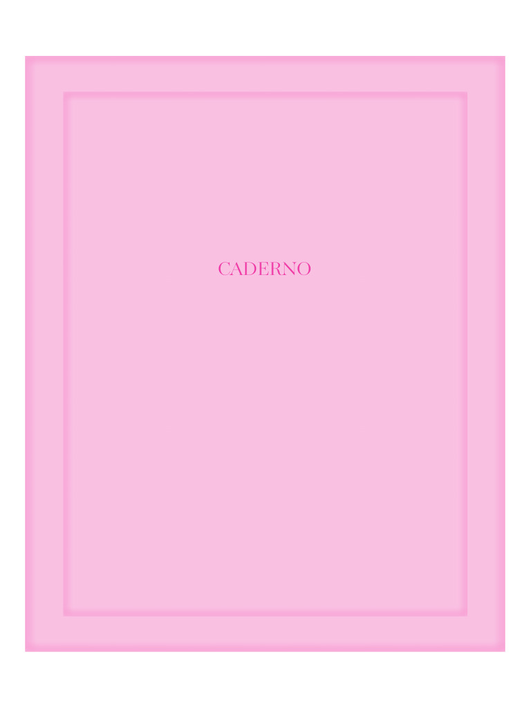 Capa Rosa PDF | PDF