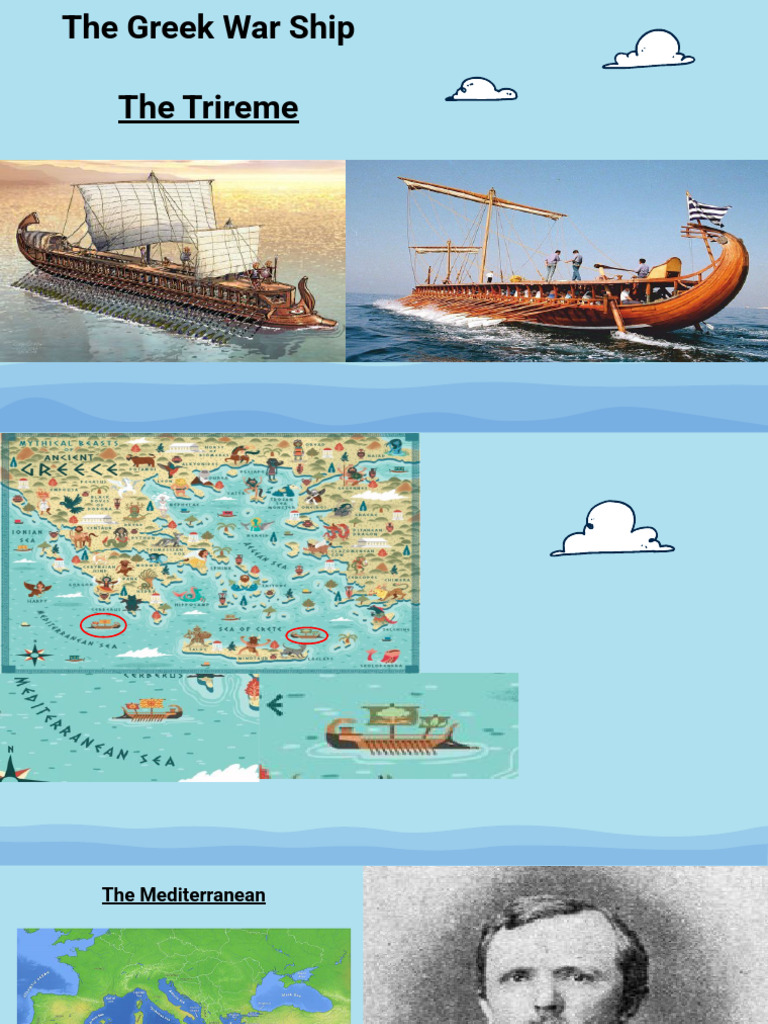 Ancient Greek Trireme Warships Explained | PDF
