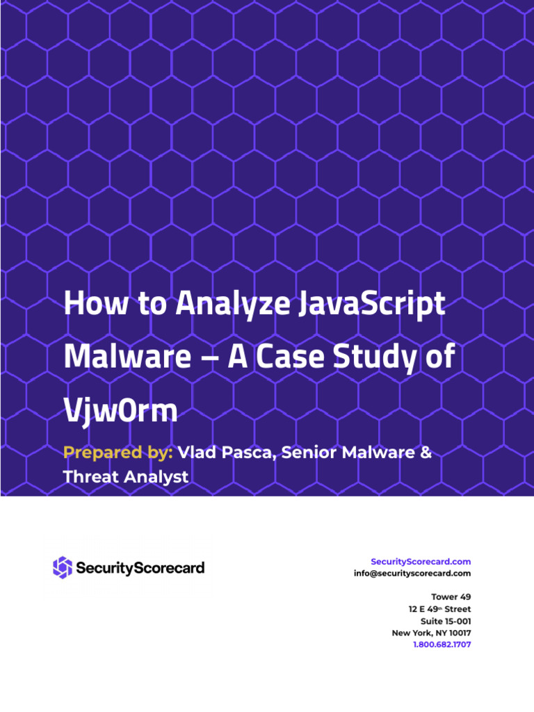 Analyzing Vjw0rm JavaScript Malware | PDF | Malware | Windows Registry