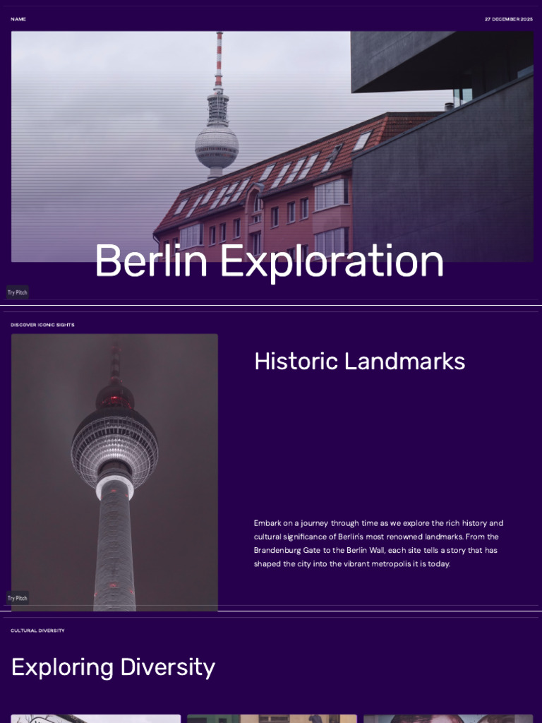 Explore Berlin's Cultural Landmarks | PDF
