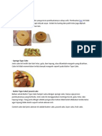 Download Jenis Jenis Cake by Medyarina Kurniasih SN97296963 doc pdf