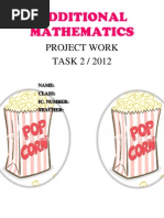 Download ADDITIONAL MATHEMATICS PROJECT WORK POPCORN KL 2012 by angah_asma SN97297142 doc pdf