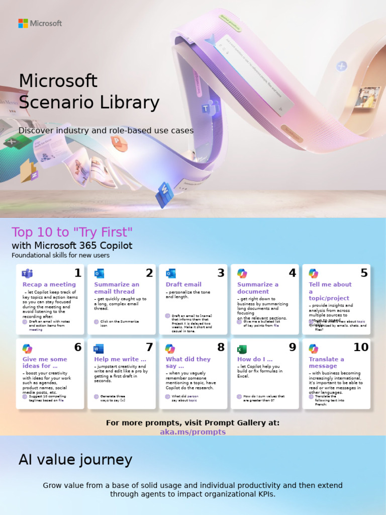 Microsoft 365 Copilot Use Cases for Legal | PDF | Artificial ...
