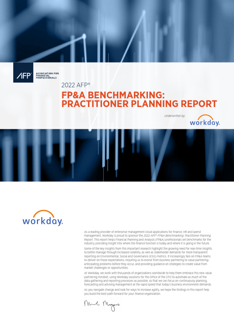 2022 FP&A Benchmarking Insights Report | PDF | Expense | Employment