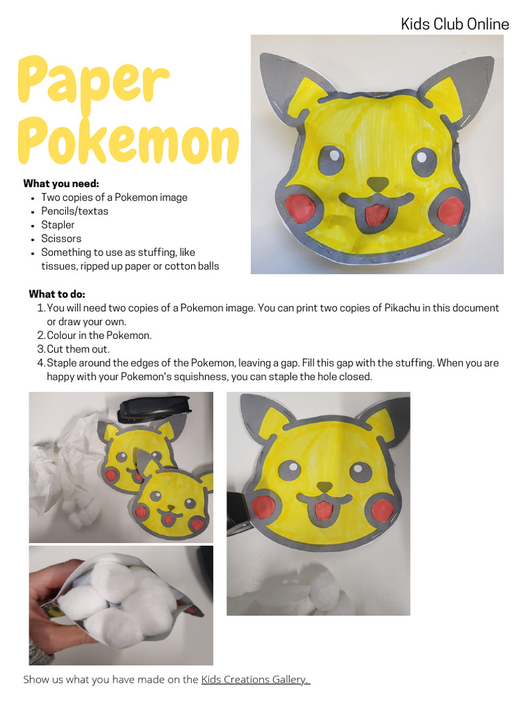 Paper Pokemon | PDF