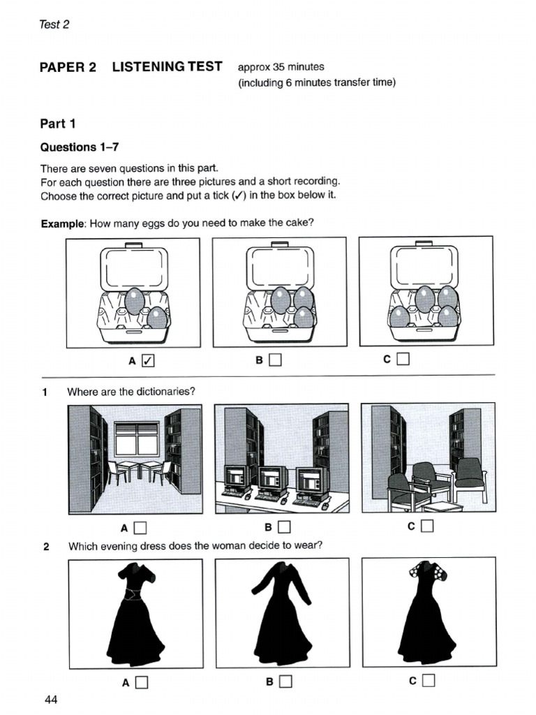 Preliminary English Test 6 - Bookpart3 | PDF