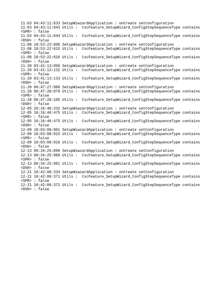Setup Wizard | PDF