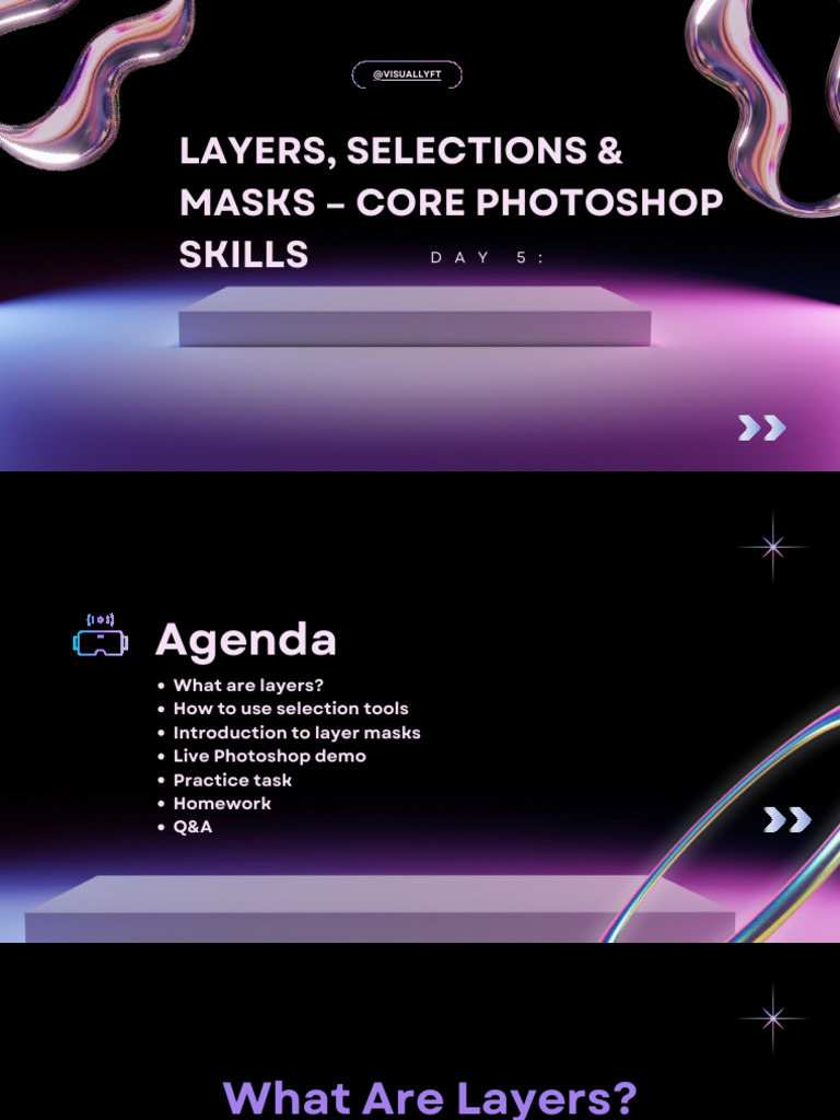 Mastering Layers and Masks in Photoshop | PDF