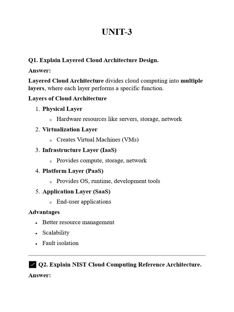 Cloud Architecture and Storage Explained | PDF | Cloud Computing ...
